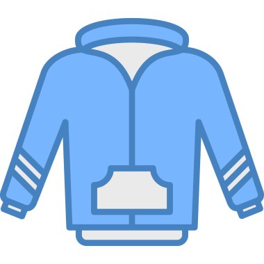 kapüşonlu vektör simgesi, modern biçim