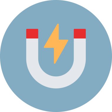 mıknatıs simgesi vektör çizimi