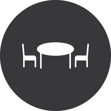 tablo simgesi vektör illüstrasyonu