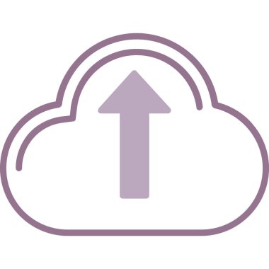 Bulut simgesini indirin. Vektör çizim