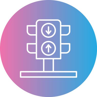 Modern b 'nin vektör simgesi.