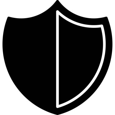 Güvenlik kalkanı koruma simgesi