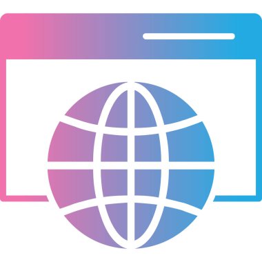 seo modern simgesinin vektör illüstrasyonu