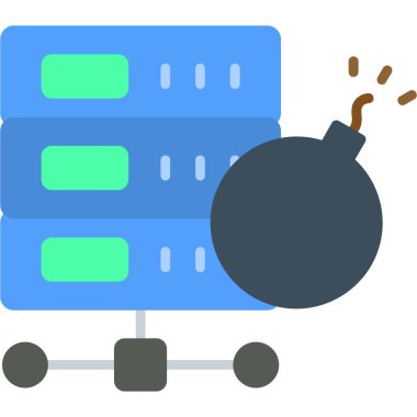 Yemek. Web simgesi basit illüstrasyon