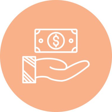 para simgesi vektör illüstrasyonu