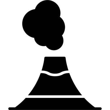 Fabrika. Web simgesi basit illüstrasyon