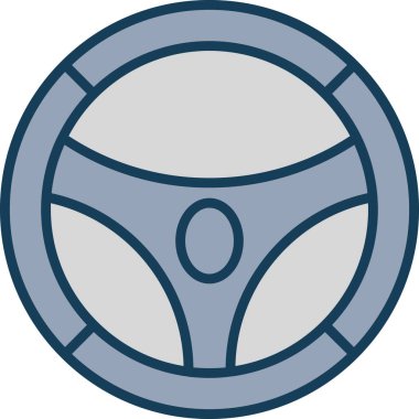 Direksiyon. Web simgesi basit illüstrasyon