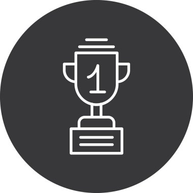 kupa simgesi modaya uygun izole edilmiş arkaplan