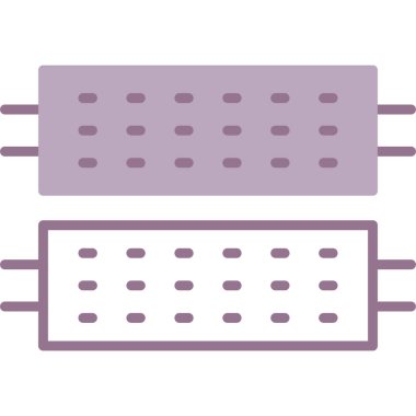 Modern simgenin vektör illüstrasyon tasarımı