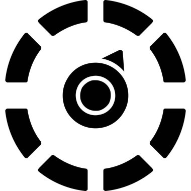 kamera deklanşör film simgesi ana hat biçiminde