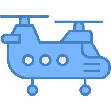 Uçak. Web simgesi basit illüstrasyon