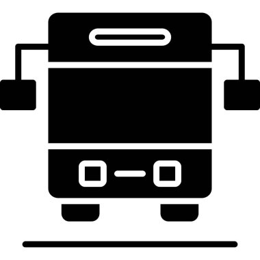 Kamp karavanı simgesi.