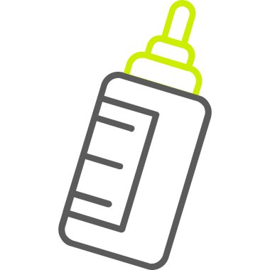 Bebek şişesi simgesi, taslak biçimi