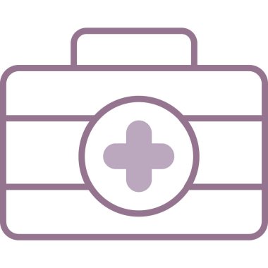 Tıbbi durum ikonu. düz tasarım biçimi.