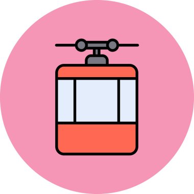 Gaz ikonu. Basit resimleme