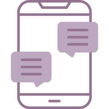 cep telefonu simgesi. vektör illüstrasyonu