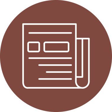 Belgenin vektör illüstrasyonu