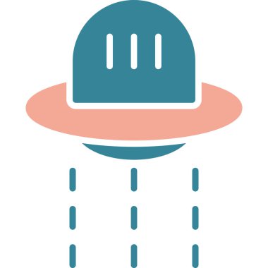 Şapka. Web simgesi basit illüstrasyon