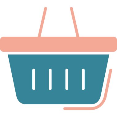 Sepet Simgesi vektör illüstrasyonu