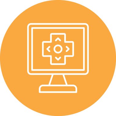 Bilgisayar monitörü. Basit tasarım