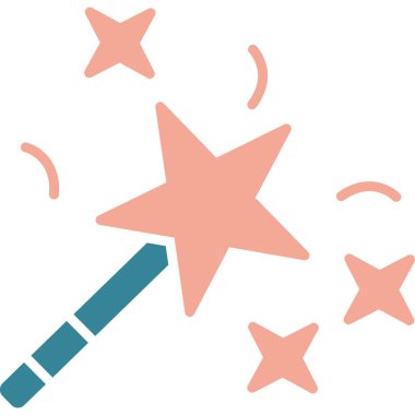 Havai fişekler. Web simgesi basit illüstrasyon