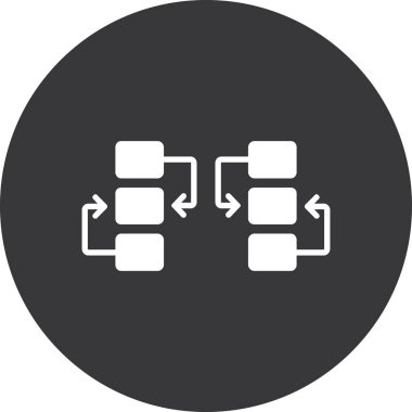 seo modern simgesinin vektör illüstrasyonu