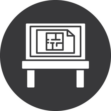 seo modern simgesinin vektör illüstrasyonu