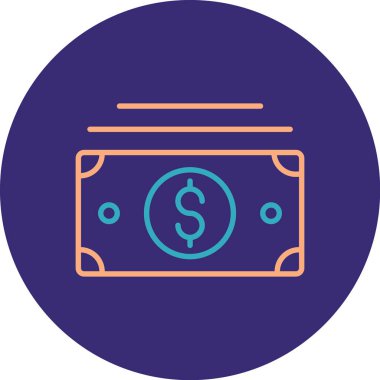 Vektör Doları simge tasarlamak