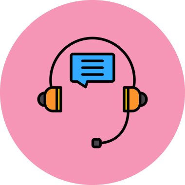 Bir bilgisayar simgesinin vektör illüstrasyonu