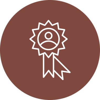 Ödül. Web simgesi basit illüstrasyon