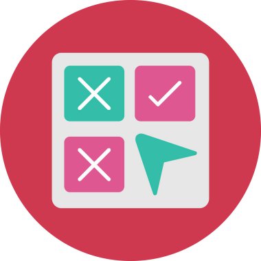 Bir işaretin vektör illüstrasyonu