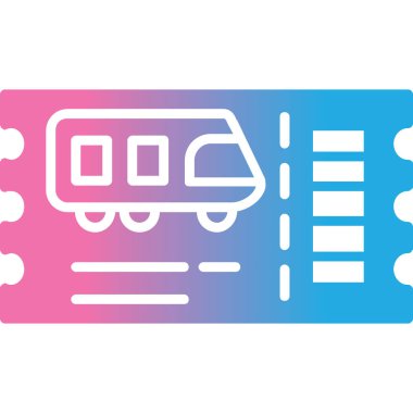 tren simgesi vektör illüstrasyonu