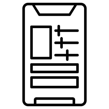 Kitap. Web simgesi basit illüstrasyon