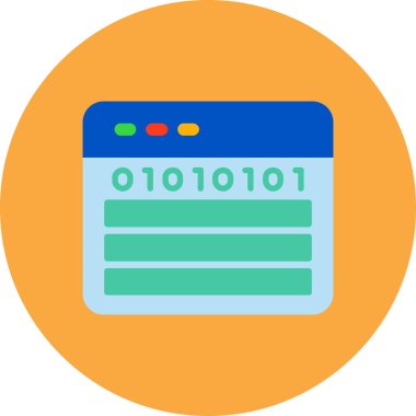 Web simgesi vektör illüstrasyonu