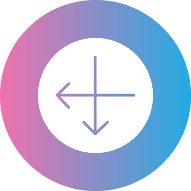 Modern bir simgenin vektör illüstrasyonu