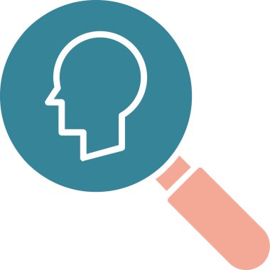 Ara. Web simgesi basit illüstrasyon