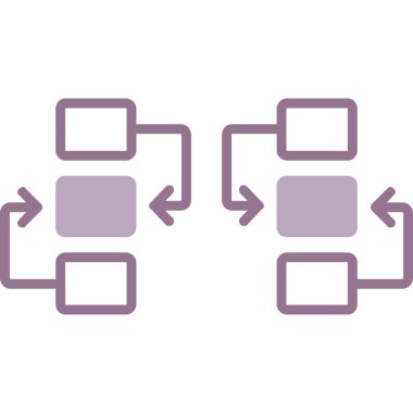 İş ikonu. vektör illüstrasyonu.