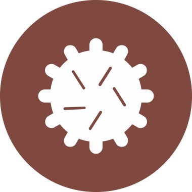 Teçhizat Web simgesi basit illüstrasyon