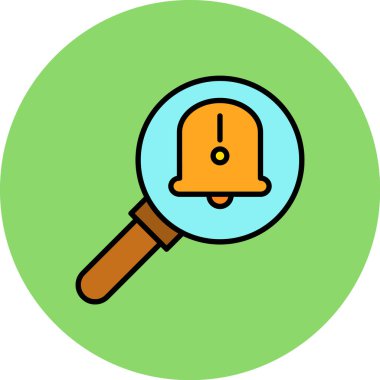 Arama simgesi vektörü., modern biçim