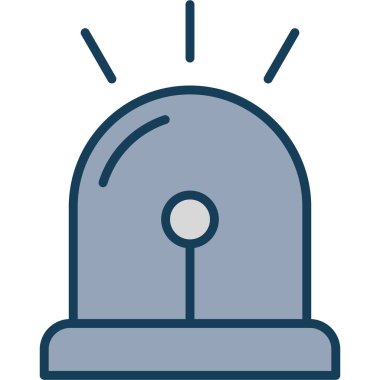 Çan simgesi vektör illüstrasyonu