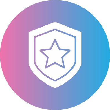 Rozet vektör simgesi tasarımı