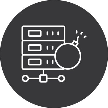 Vektör veritabanı web simgesi