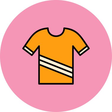 Beyzbol ikonu. Basit resimleme