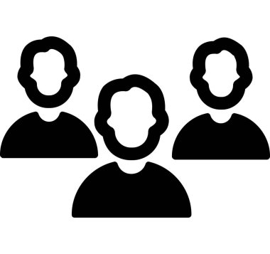 Grup insanlar vektör