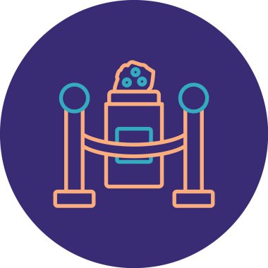 Modern b 'nin vektör illüstrasyonu eksik simgesi