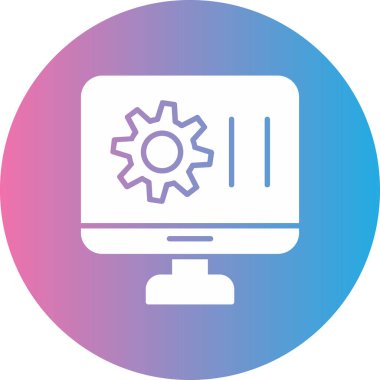 Web simgesi vektör illüstrasyonu