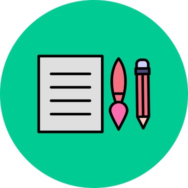 vektör kalem simge tasarlamak