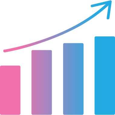grafik ikonu vektör illüstrasyonu