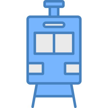 Çizgi film simgesinin vektör çizimi