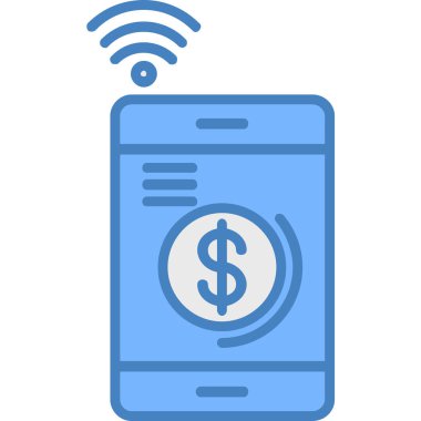 ödeme simge vektör çizim